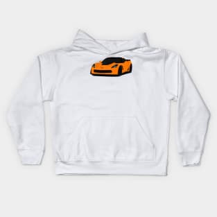 Z06 ORANGE Kids Hoodie